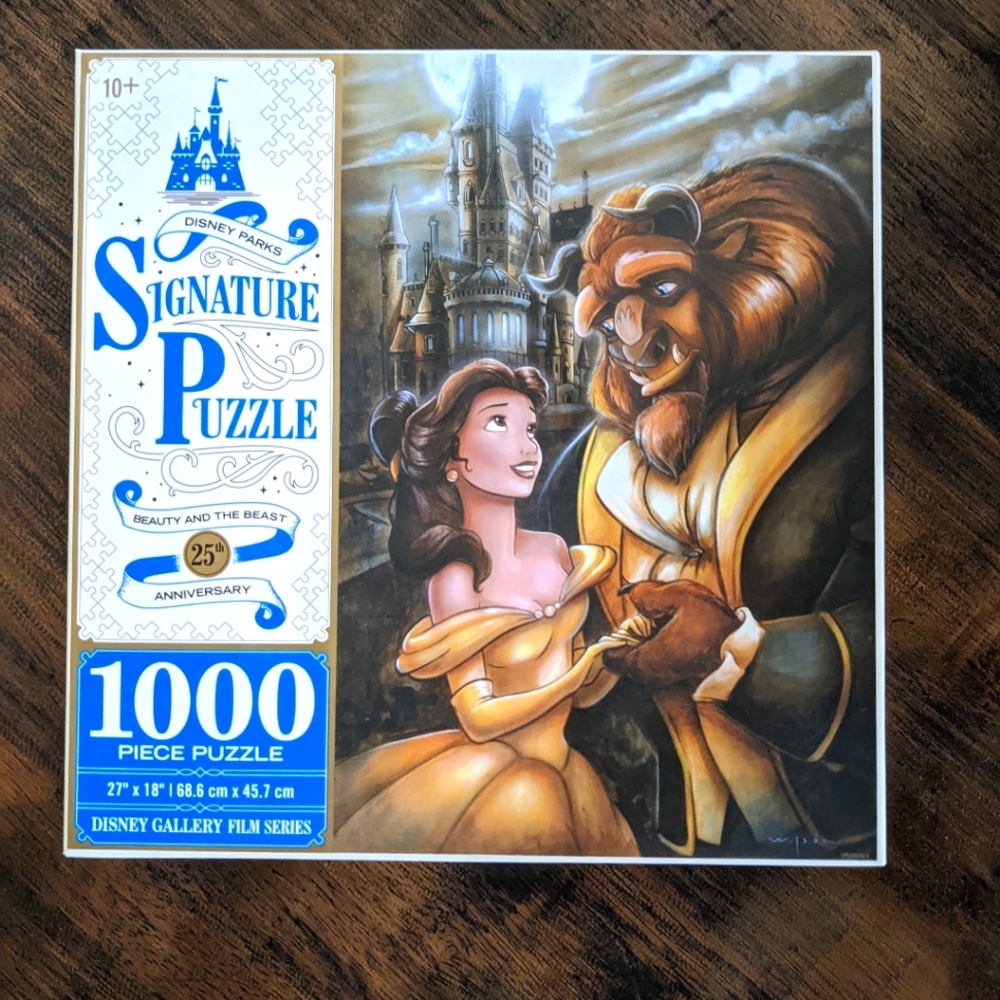 Disney Parks Beauty and the Beast 1000 piece puzzle